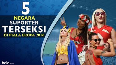 5 Negara dengan Suporter Terseksi di Piala Eropa 2016