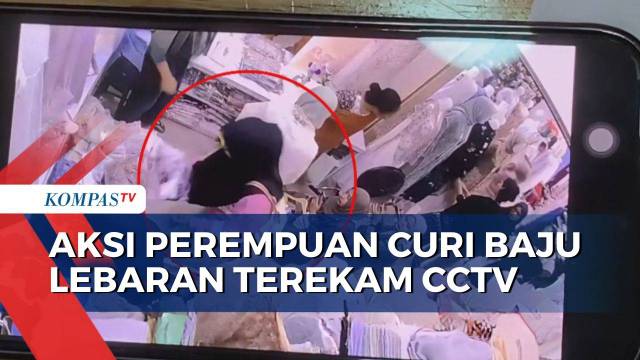 Toko Baju di Padang Jadi Sasaran Pencurian Jelang Lebaran, Aksi Pelaku Terekam CCTV!