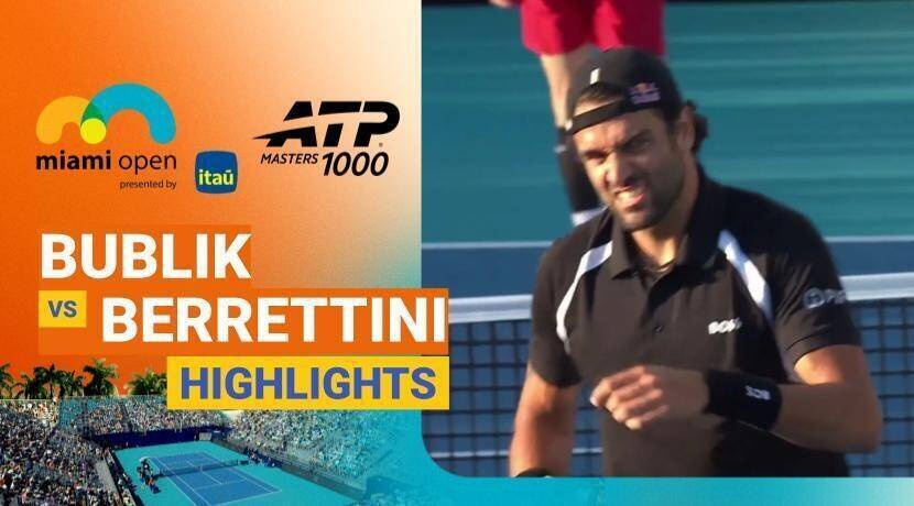 Alexander Bublik vs Matteo Berrettini - Round 2 (Butch Buccholz) | ATP 1000: Miami Open presented by Itau 2026