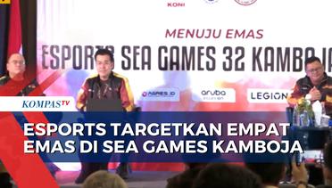 Tim Esports Indonesia Targetkan 4 Emas di SEA Games Kamboja 2023
