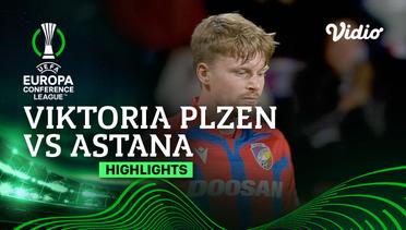 Viktoria Plzen vs Astana - Highlights | UEFA Europa Conference League 2023/24