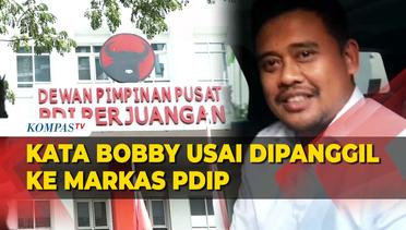 Kata Bobby Nasution Usai Dipanggil ke Markas PDIP Terkait Dukung Prabowo