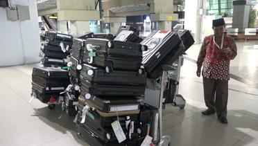 Batal terbang, calon jamaah umrah tinggalkan Bandara Soekarno - Hatta
