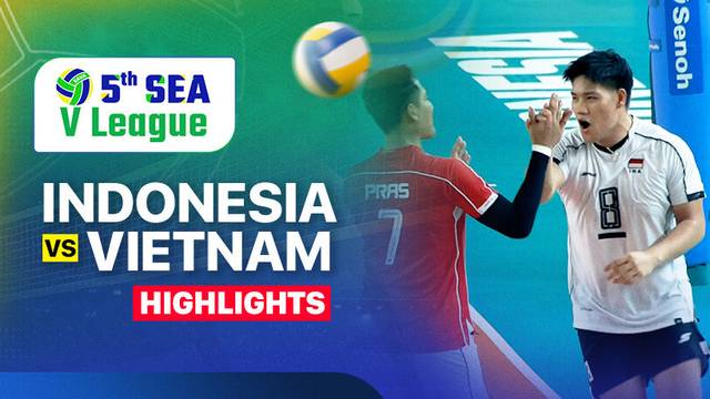Men: Indonesia vs Vietnam - Highlights | SEA VLeague 2025