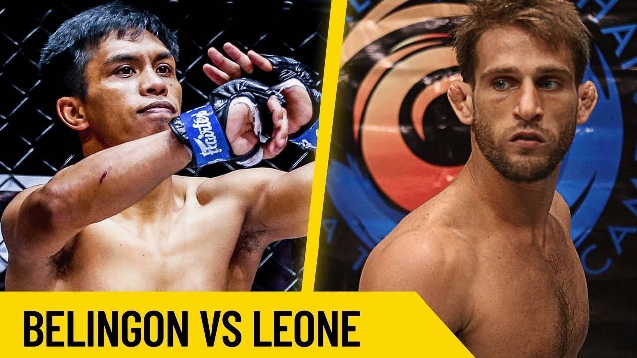 SPINNING KICK KNOCKOUT Kevin Belingon vs. Andrew Leone Vidio
