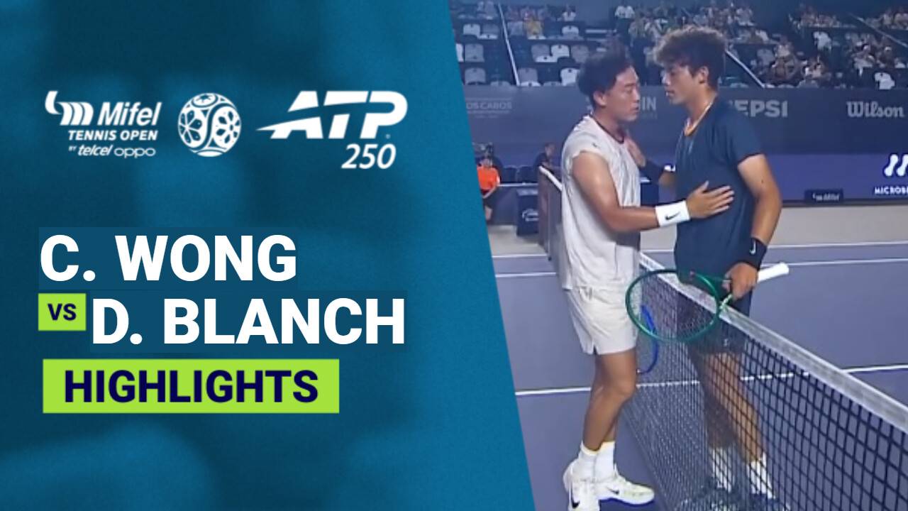 Coleman Wong vs Darwin Blanch - Round 1 | ATP 250: Mifel Tennis Open by Telcel Oppo 2026