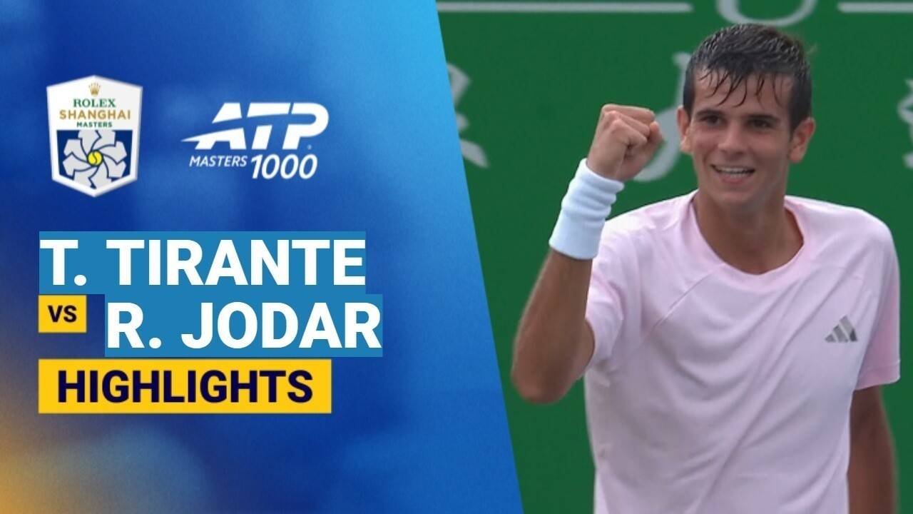 Thiago Agustin Tirante vs Rafael Jodar - Round 2 (Show Court 3) | ATP 1000: Rolex Shanghai Masters 2026
