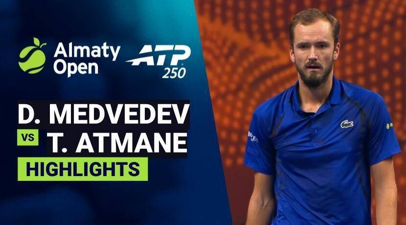 Daniil Medvedev vs Terence Atmane - Quarterfinal | ATP 250: Almaty Open 2026