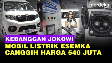 Intip Kecanggihan Mobil Listrik Esemka, Kebanggaan Jokowi Harga Rp 540 Juta