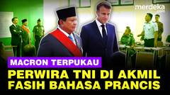 Presiden Macron Terpukau Perwira TNI Fasih Bahas Prancis, Bikin Prabowo Bangga