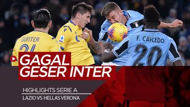 Highlights Serie A, Lazio Gagal Salip Inter Milan Usai Ditahan Verona