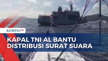TNI Angkatan Laut Bantu Distribusi Logistik Pemilu ke Pulau-Pulau Terpencil di Papua dan Maluku