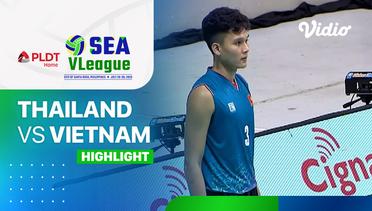 Highlights | Putra: Thailand vs Vietnam | SEA VLeague - Philippines