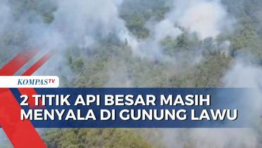 Ratusan Personel Gabungan Dikerahkan untuk Padamkan Kebakaran Gunung Lawu