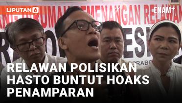 Rumor Prabowo Tampar Wamen, Relawan Laporkan Hasto Kristiyanto