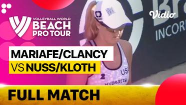 Full Match | Finals - Center Court: Mariafe/Clancy (AUS) vs Nuss/Kloth (USA) | Beach Pro Tour Elite16 Uberlandia, Brazil 2023