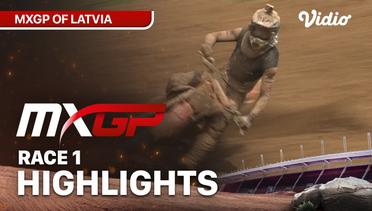 2024 MXGP of Latvia - MXGP Race 1 - Highlights | MXGP 2024
