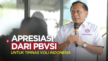 Apresiasi PBVSI untuk Pemain dan Pelatih Timnas Voli Indonesia yang Persembahkan Medali di SEA Games 2021