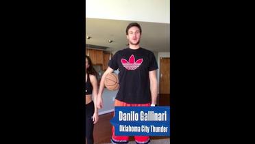 Balance and Stretch Drill with Danilo Gallinari