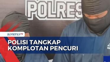 Polisi Tangkap 3 Orang Komplotan Pencuri di Sragen Jawa Tengah