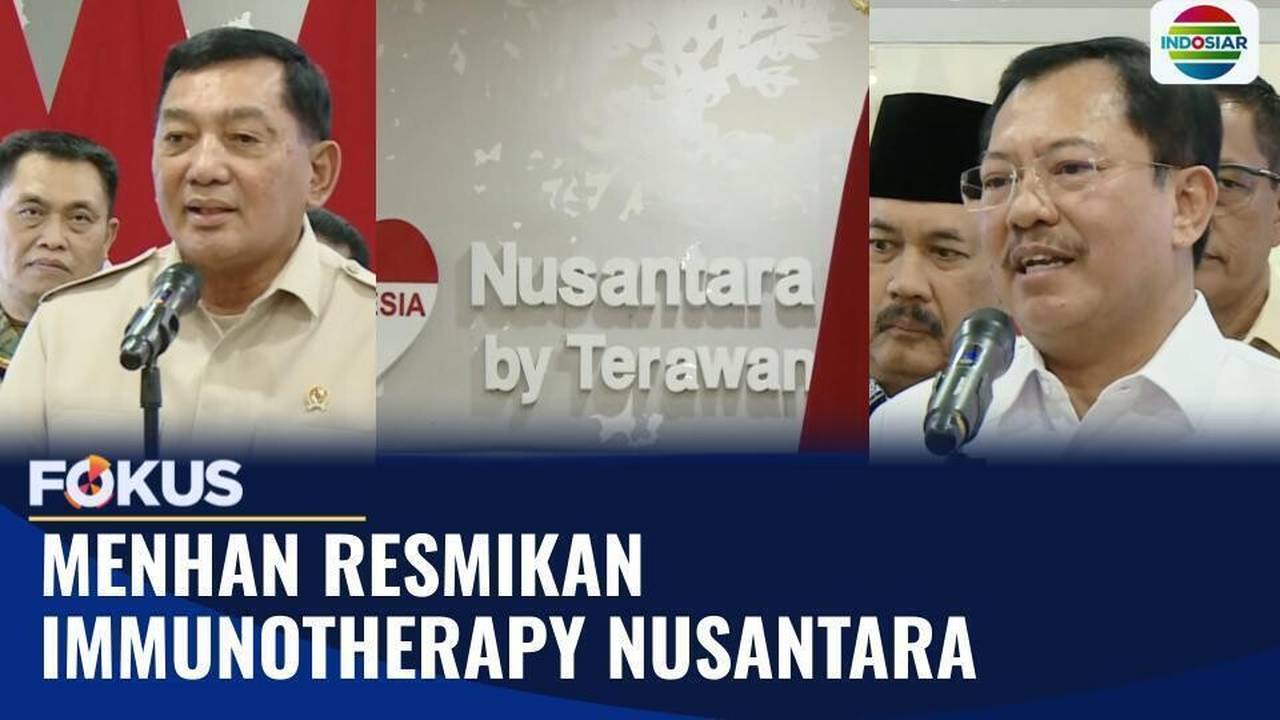 Menhan Sjafrie dan Dr. Terawan Luncurkan Layanan Immunotherapy ...