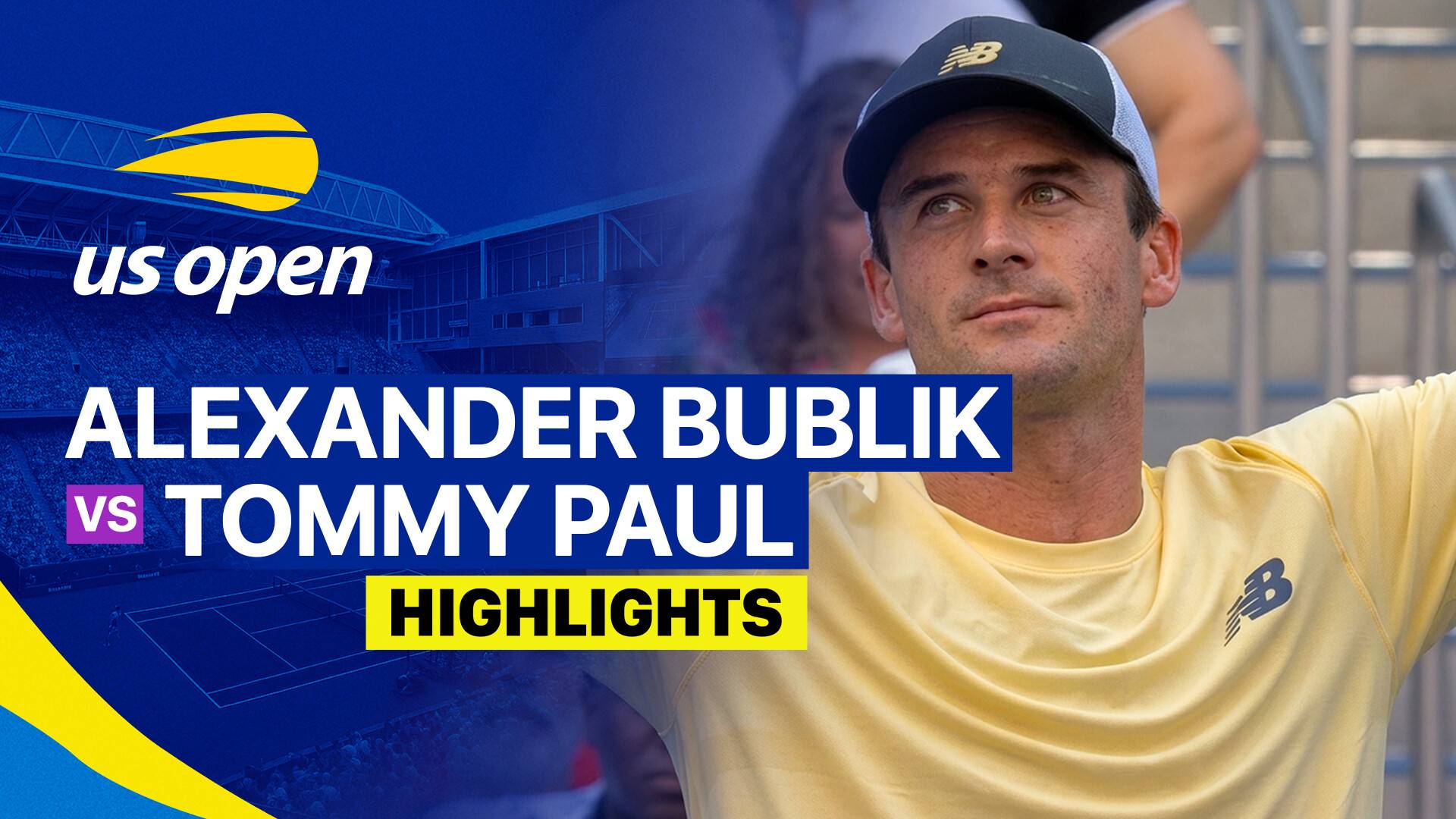 Alexander Bublik vs Tommy Paul - Men's Singles Round 3 | US Open Tennis Championships 2026