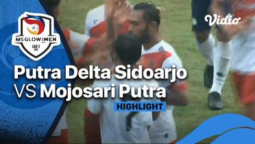 Highlight - Putra Delta Sidoarjo 2 vs 0 Mojosari Putra FC | Liga 3 2021/2022