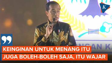 [FULL] Pidato Jokowi di HUT Golkar: Perang Gagasan Bukan Perang Perasaan