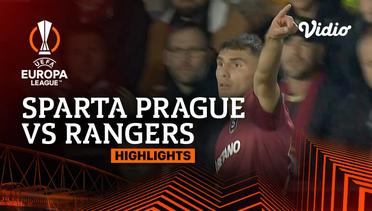 Sparta Prague vs Rangers - Highlights | UEFA Europa League 2023/24