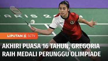 Gregoria Raih Medali Perunggu untuk Indonesia, Akhiri Puasa 16 Tahun Tunggal Putri | Liputan 6