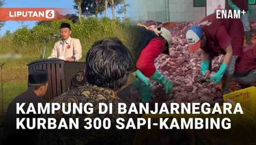 Viral Kampung di Banjarnegara Dapat Kurban 72 Sapi dan Ratusan Kambing