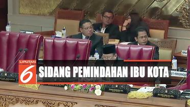 DPR Gelar Sidang Paripurna Pemindahan Ibu Kota Negara ke Kalimantan Timur - Liputan 6 Pagi
