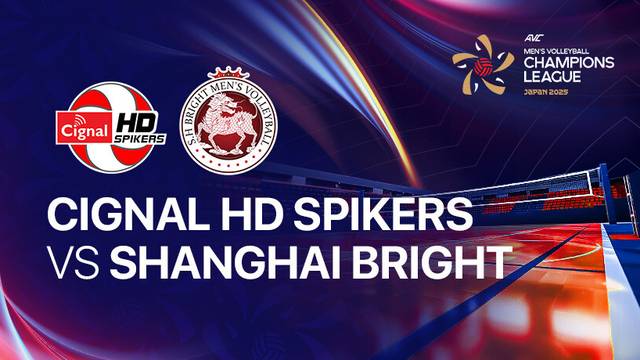 Cignal HD Spikers vs Shanghai Bright Men's Volleyball Club - Full Match| AVC Men's Volleyball Champions League
