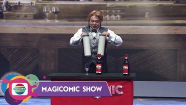 KOK BISA?? Mister Handy Keluarkan Banyak Botol dari Tabung - Magicomic Show