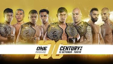 ONE Championship- CENTURY PART II Weigh-Ins & Hydration Test
