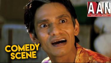 Kocaknya Vijay Raaz Saat Diinterogasi | Adegan Komedi Film Bollywood | Aan: Men at Work | HD