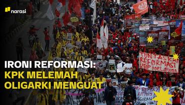 23 Tahun Reformasi: KPK Makin Lemah, Oligarki Menguat