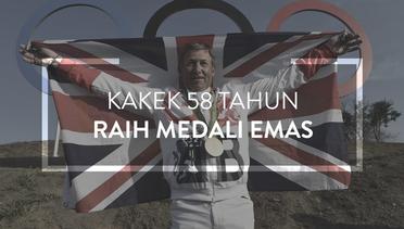 Kakek 58 Tahun Raih Medali Emas Olimpiade
