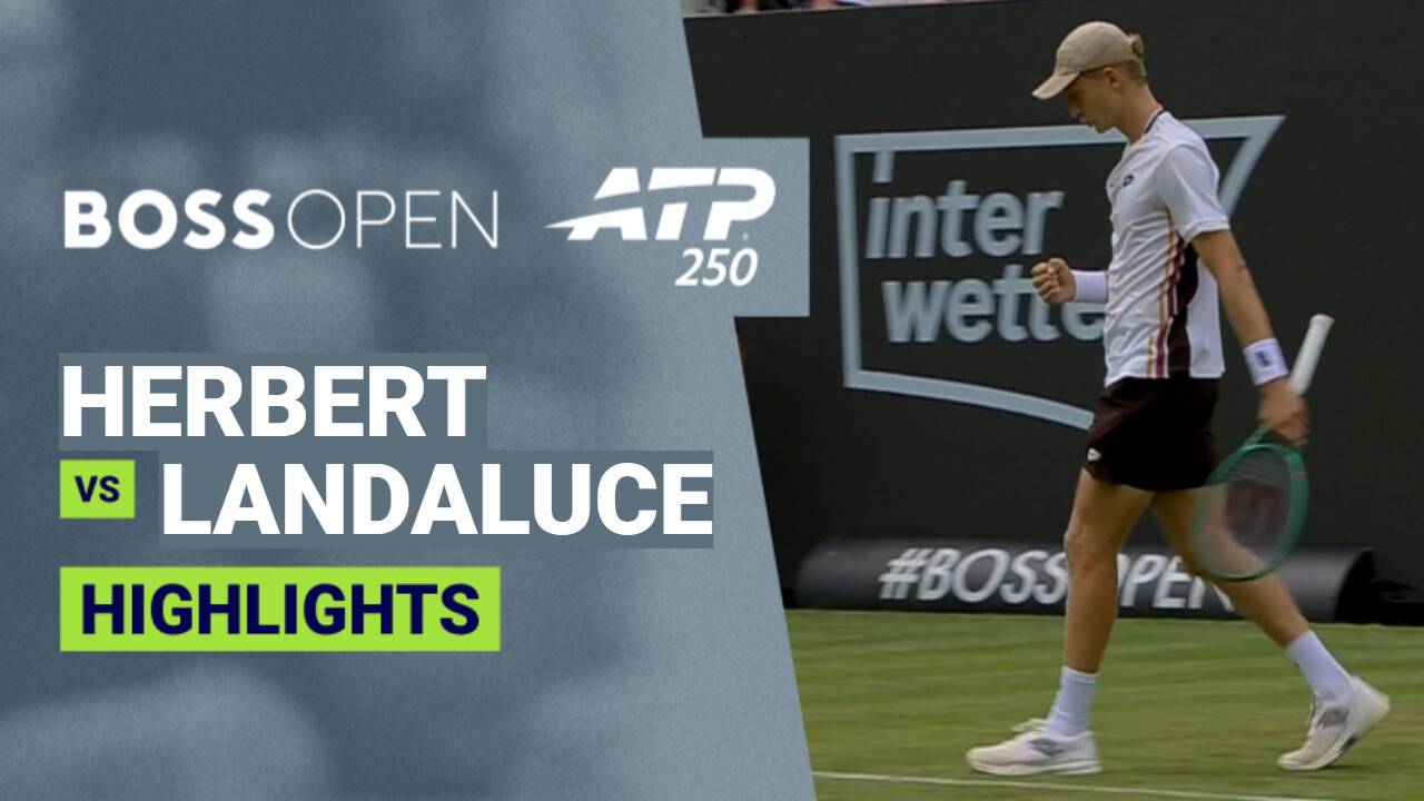 Pierre-Hugues Herbert vs Martin Landaluce - Round 1 | ATP 250: BOSS Open 2026