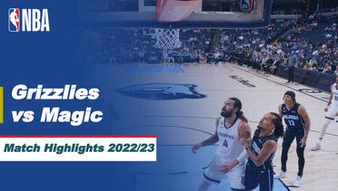 Match Highlights | Memphis Grizzlies vs Orlando Magic | NBA Pre-Season 2022/23