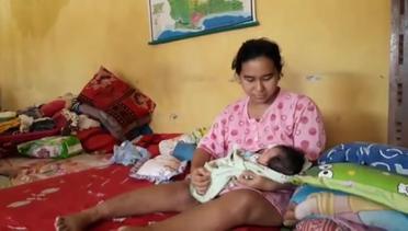 Nasib Bayi dan Balita di Pengungsian Banjir Cilacap