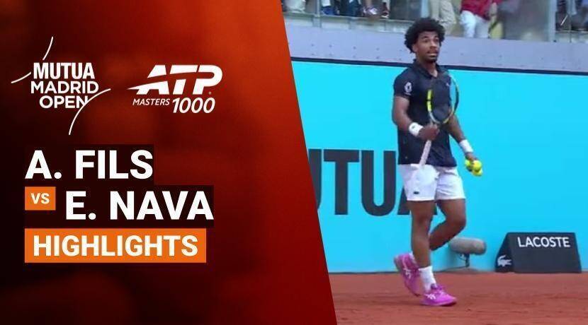 Arthur Fils vs Emilio Nava - Round 3 (Stadium 3) | ATP 1000: Mutua Madrid Open 2026
