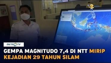 Gempa Magnitudo 7,4 di NTT Mirip dengan Kejadian 29 Tahun Silam
