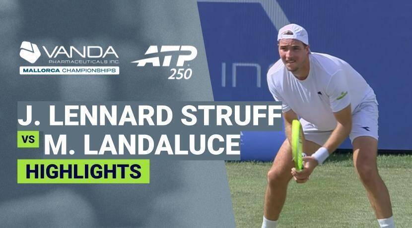 Jan-Lennard Struff vs Martin Landaluce - Round 1 | ATP 250: Vanda Pharmaceuticals Mallorca Championships 2026