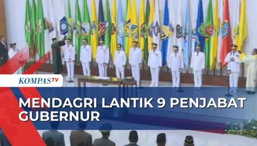 Mendagri Tito Lantik 9 PJ Gubernur, 4 Diantaranya Purnawirawan TNI-Polri