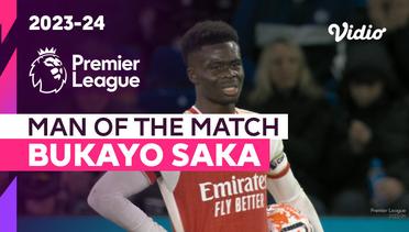 Aksi Man of the Match: Bukayo Saka | Chelsea vs Arsenal | Premier League 2023/24