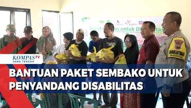 Bantuan Paket Sembako untuk Penyandang Disabilitas