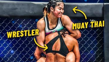 When A Muay Thai PRODIGY Learns To Grapple Stamp vs Ritu Phogat