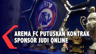 Arema FC Konfirmasi Putuskan Kontrak Sponsor Judi Online