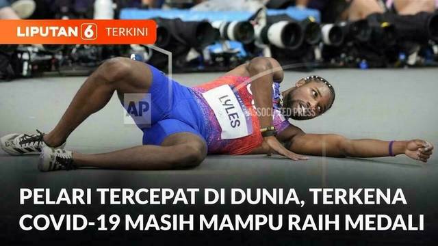 Pelari AS Noah Lyles Berlari di Olimpiade Paris Sambil Menahan Gejala Covid | Liputan 6